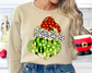 Your Just found the cutest Christmas sweatshirt for the holiday season! This Brush Stroke Grinch sweatshirt is the perfect Christmas Sweatshirt for kids and Adults, for matching family sweatshirts or a mommy and me sweatshirt.