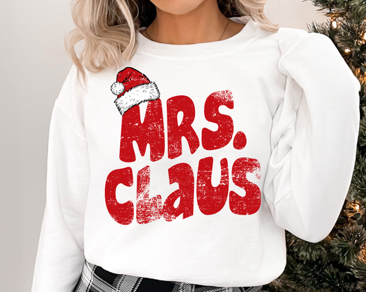 You Just found the cutest Christmas sweatshirt for the holiday season! This cozy Mrs. Claus Christmas Sweatshirt is perfect for any Mrs.
